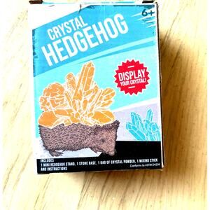 Crystal Growing Kit for Kids -Hedgehog to Grow Crystals Rocks Science Learn